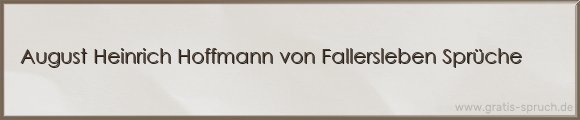 Fallersleben Sprüche