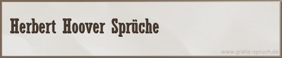 Hoover Sprüche