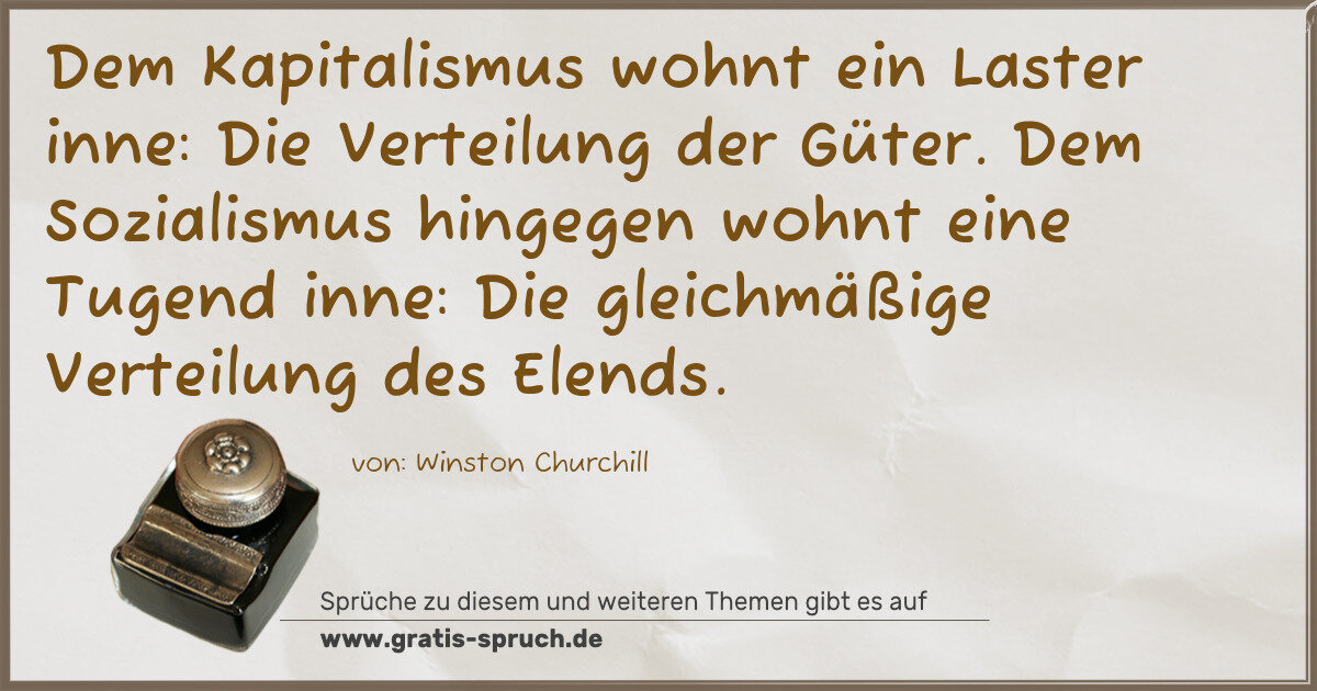 Spruchbild: Güter