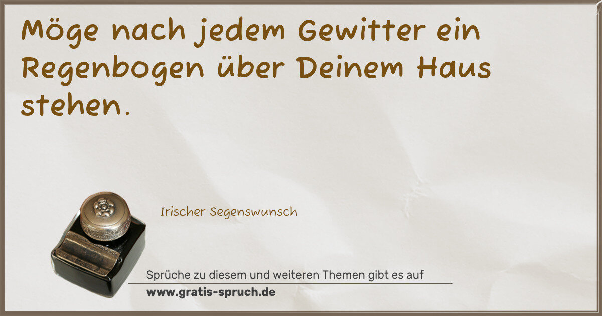 Spruchbild: Sprüche über die Natur