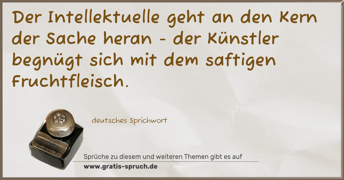 Spruchbild: Kunst und Kultur Sprüche