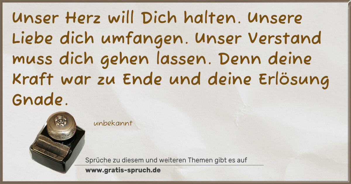 Spruchbild: Erlösung