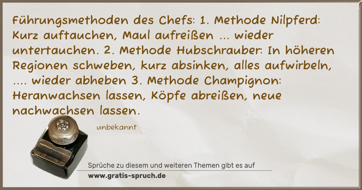 Spruchbild: Beruf